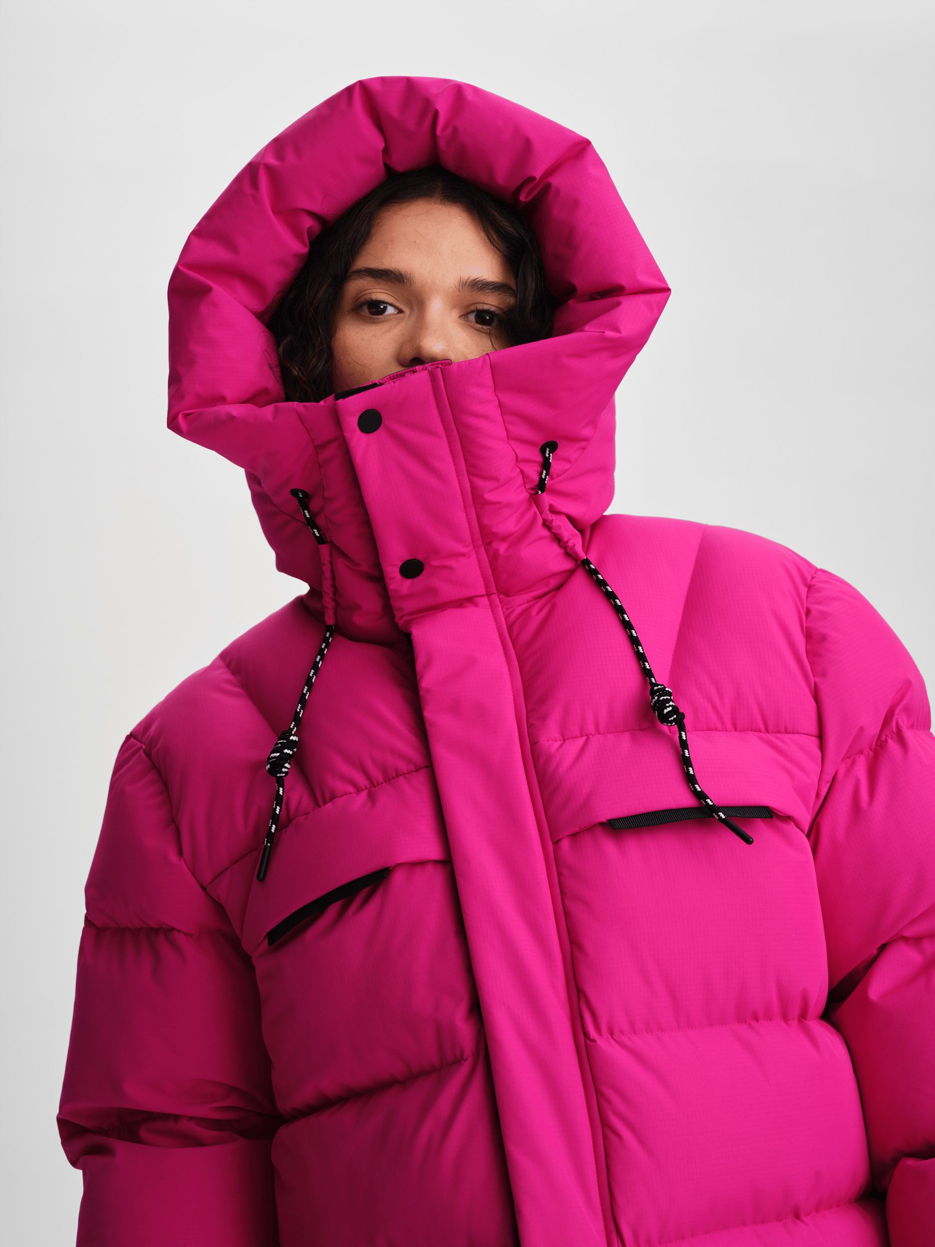 ARCTIC PARKA BRIGHT FUCHSIA Everest Gepolsterter Parka