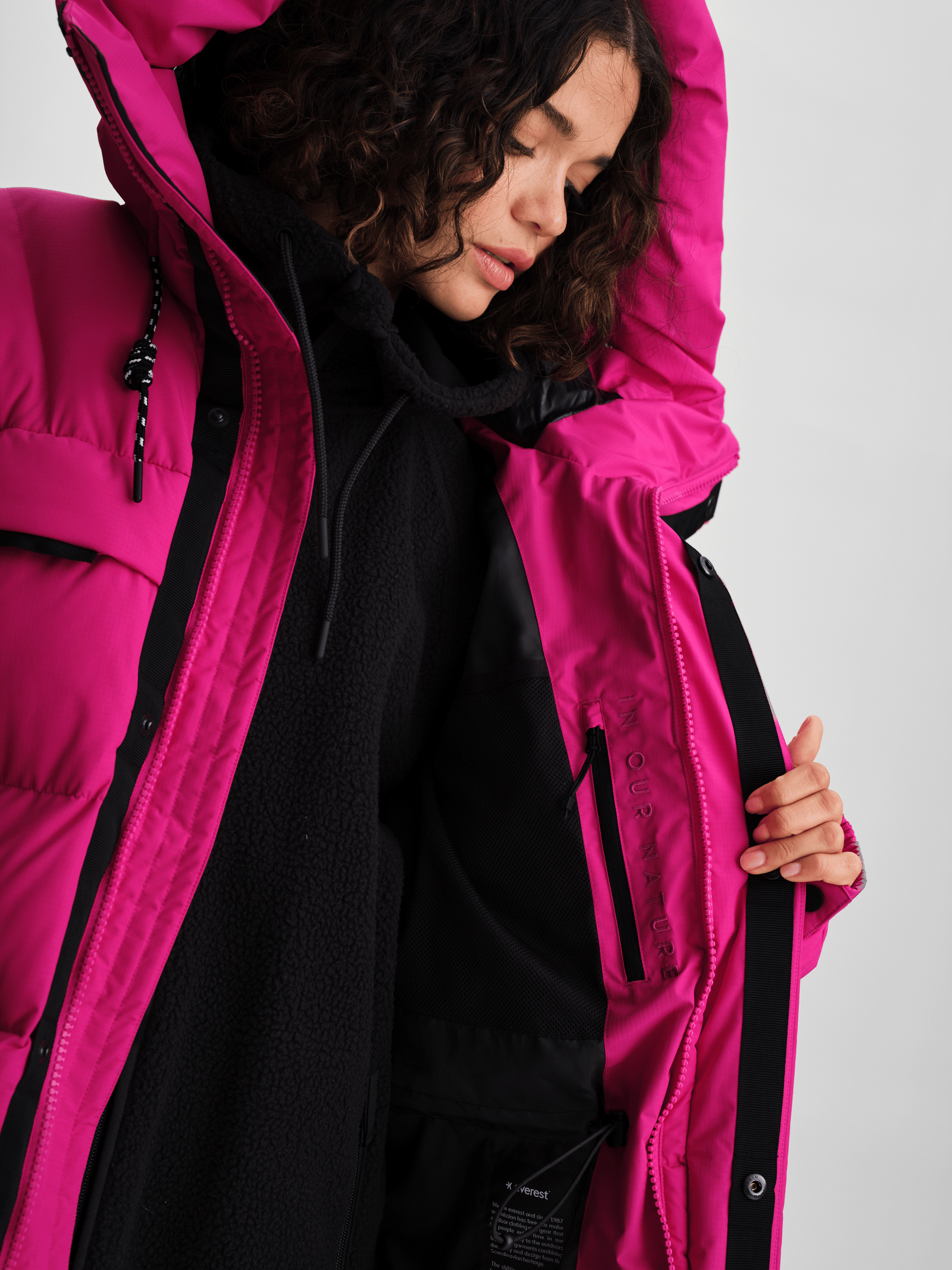 ARCTIC PARKA BRIGHT FUCHSIA Everest Gepolsterter Parka