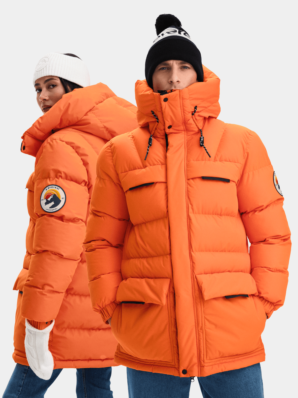 ARCTIC PARKA ORANGE FLAME Everest Padded Parka