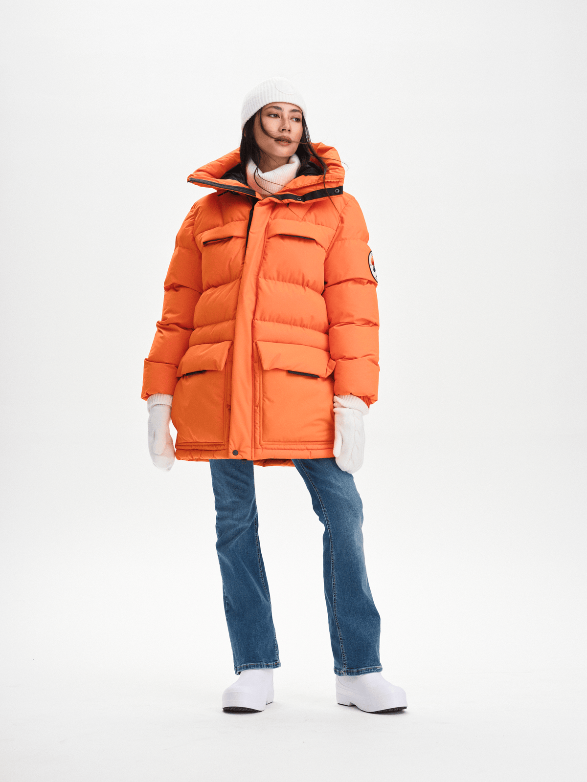 ARCTIC PARKA ORANGE FLAME Everest Padded Parka
