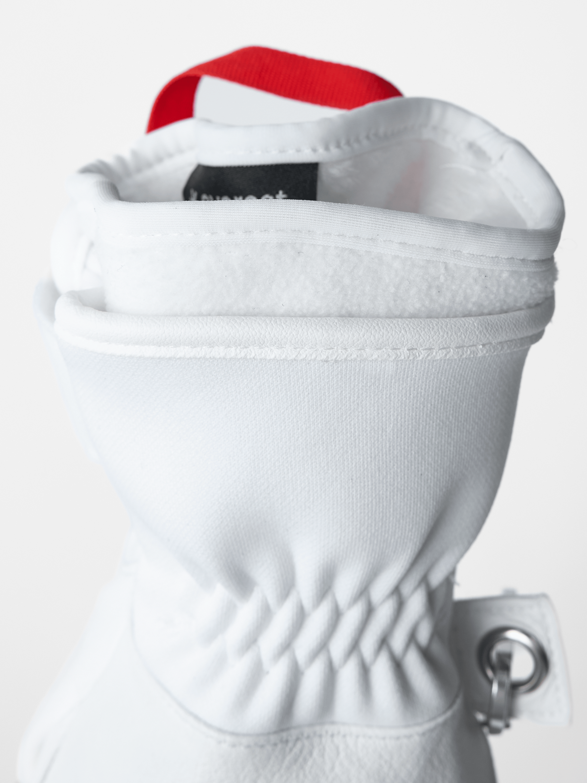 ALPINE LEATHER MITTEN WHITE Everest Gloves