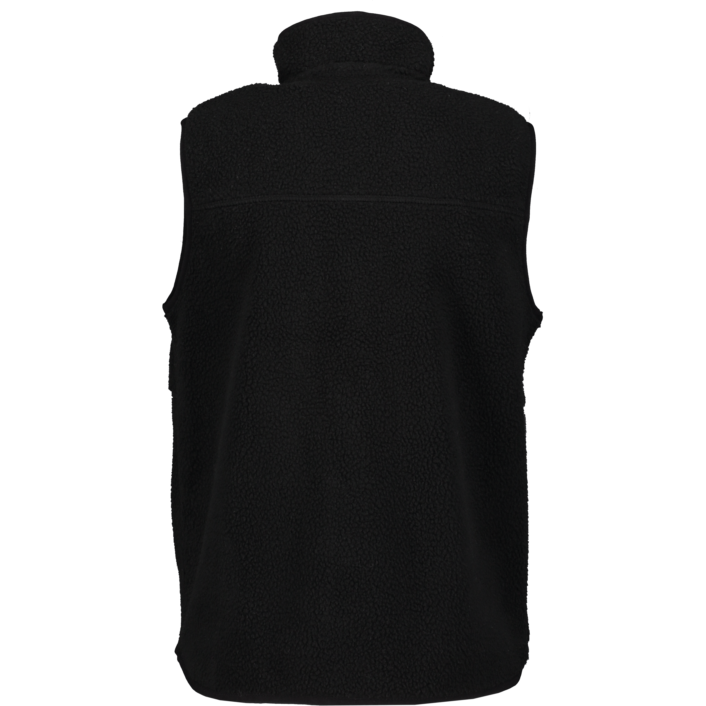 PILE-ZIP-WESTE SCHWARZ JUNIOR Everest Zweite Schicht