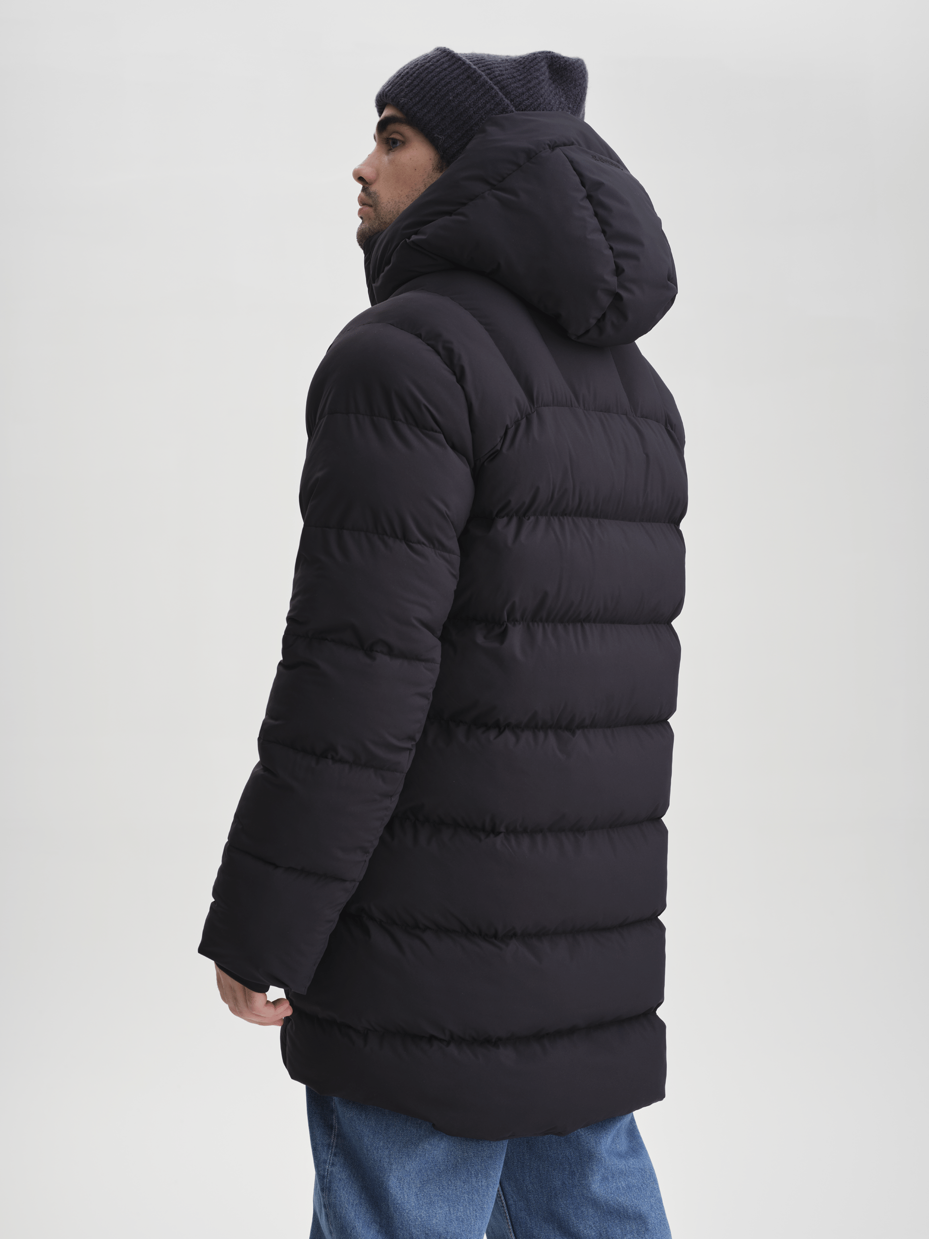 BRENTA PARKA SCHWARZ Everest Gepolsterter Parka