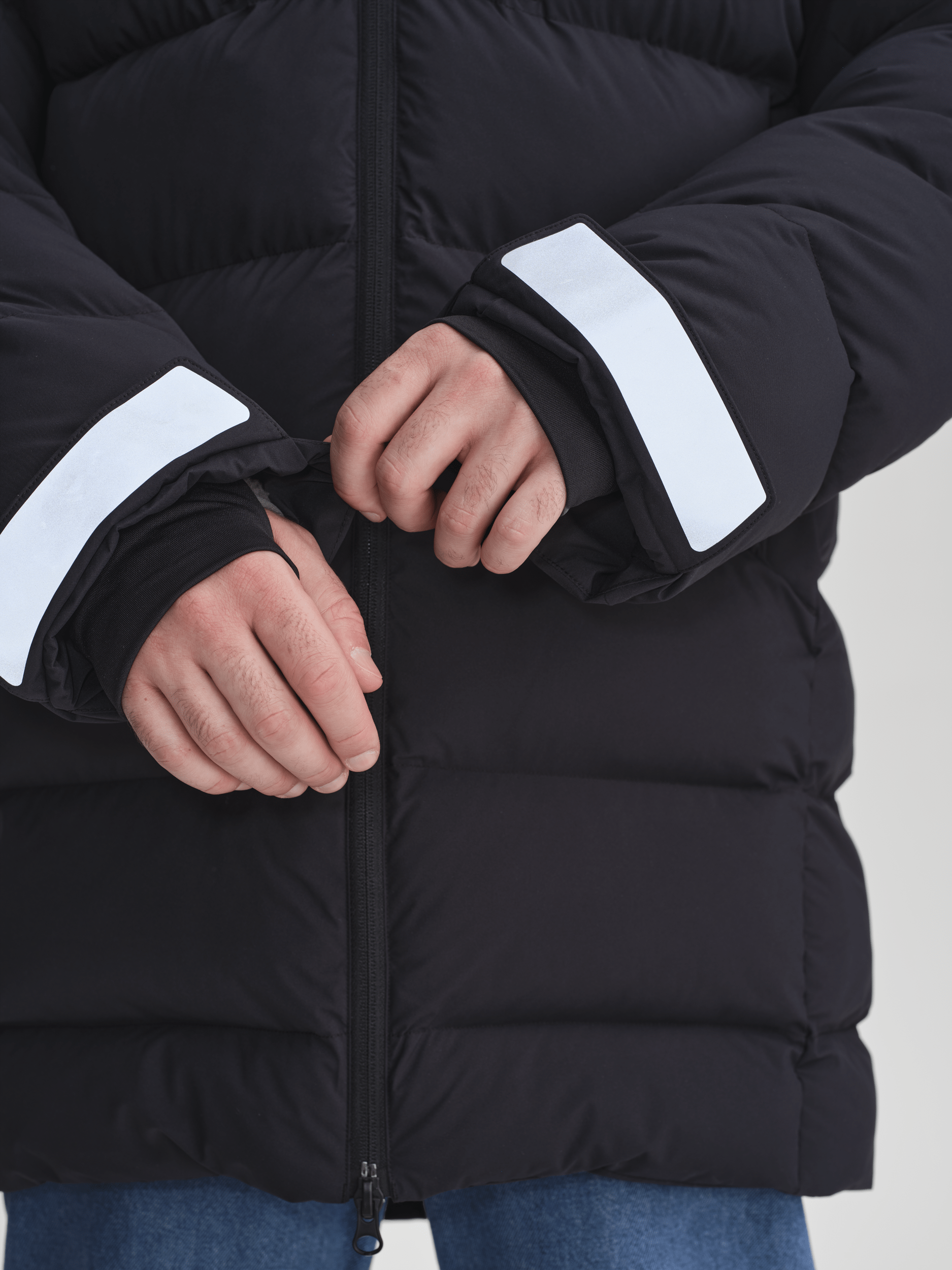 BRENTA PARKA SCHWARZ Everest Gepolsterter Parka