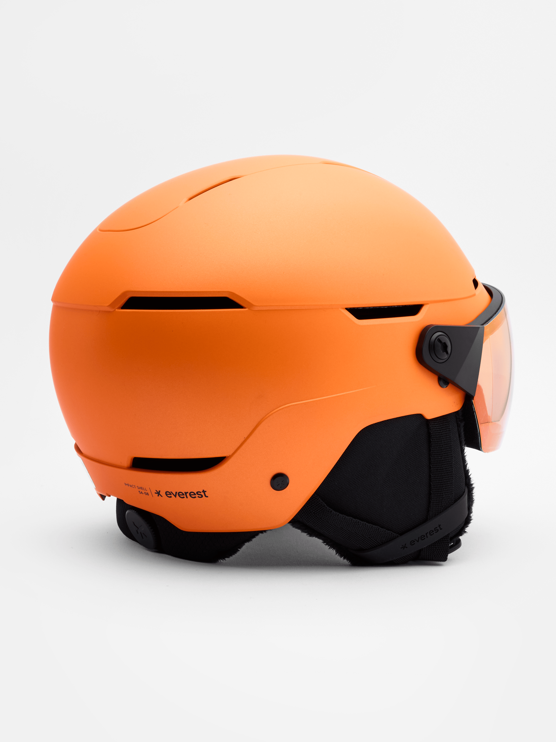 ALPINE VISOR MIPS HELM ORANGE - JUNIOR Everest MIPS Helm