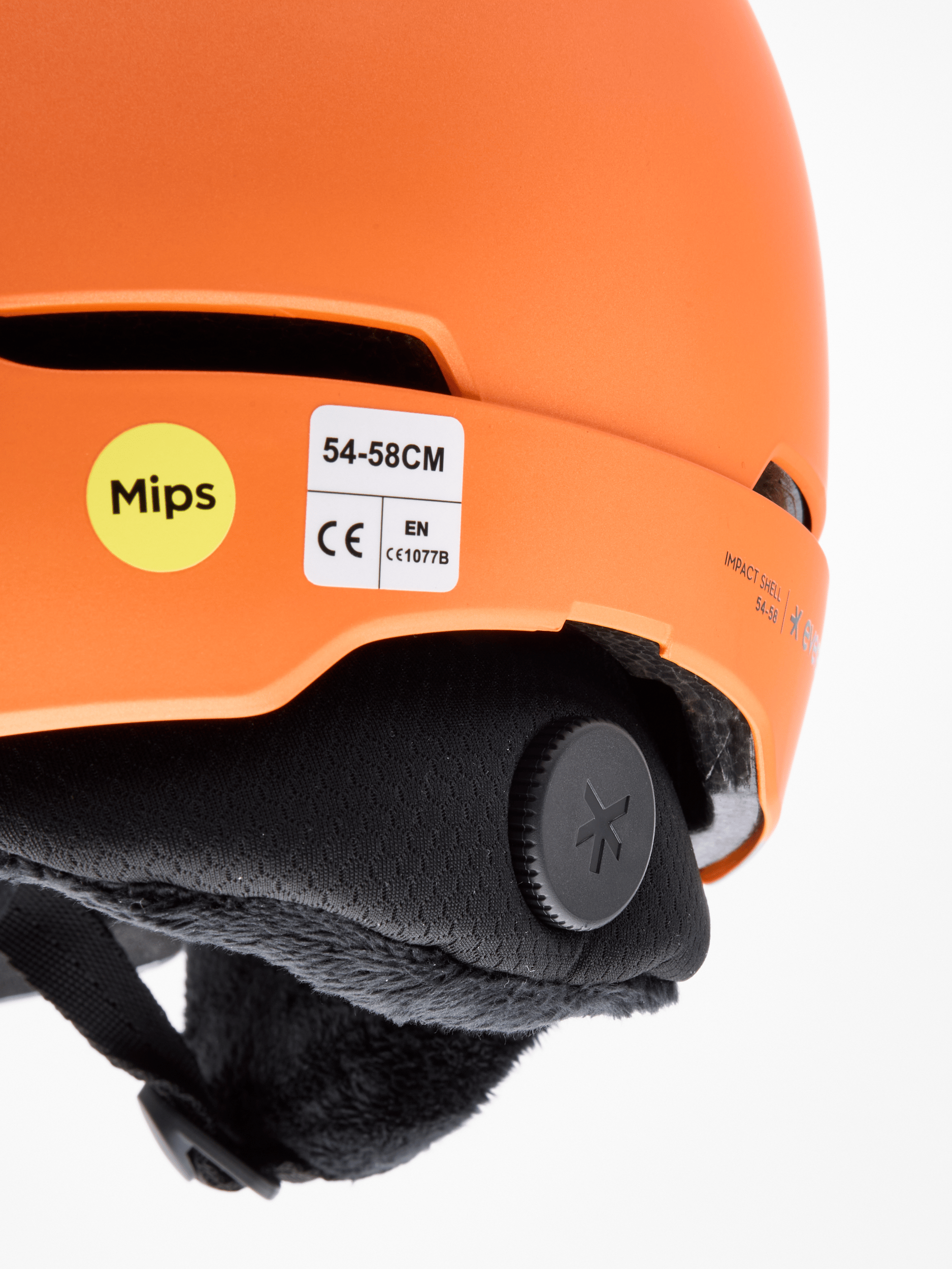 ALPINE VISOR MIPS HELM ORANGE - JUNIOR Everest MIPS Helm
