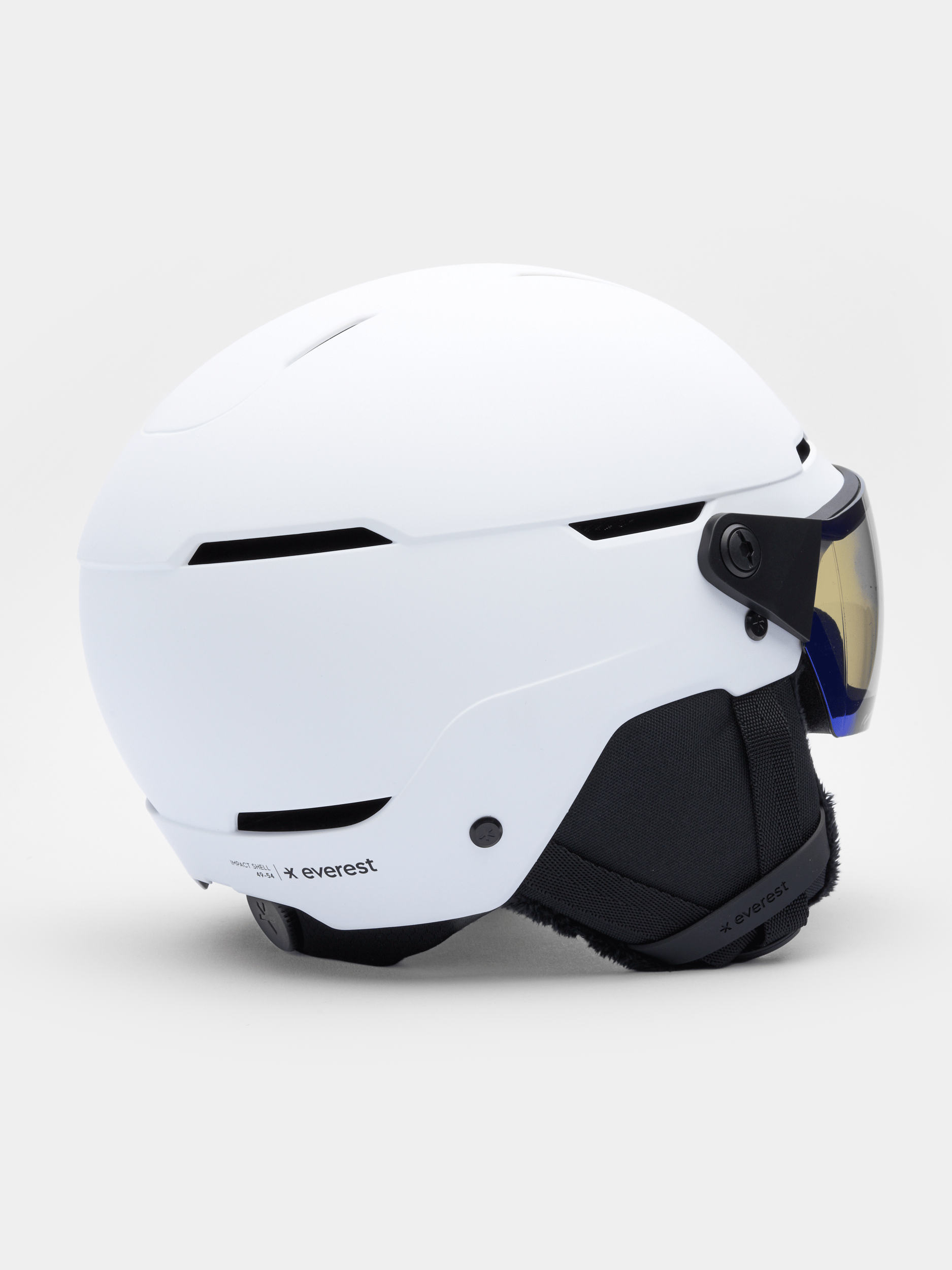 ALPINE VISOR MIPS HELM WEISS - JUNIOR Everest MIPS Helm