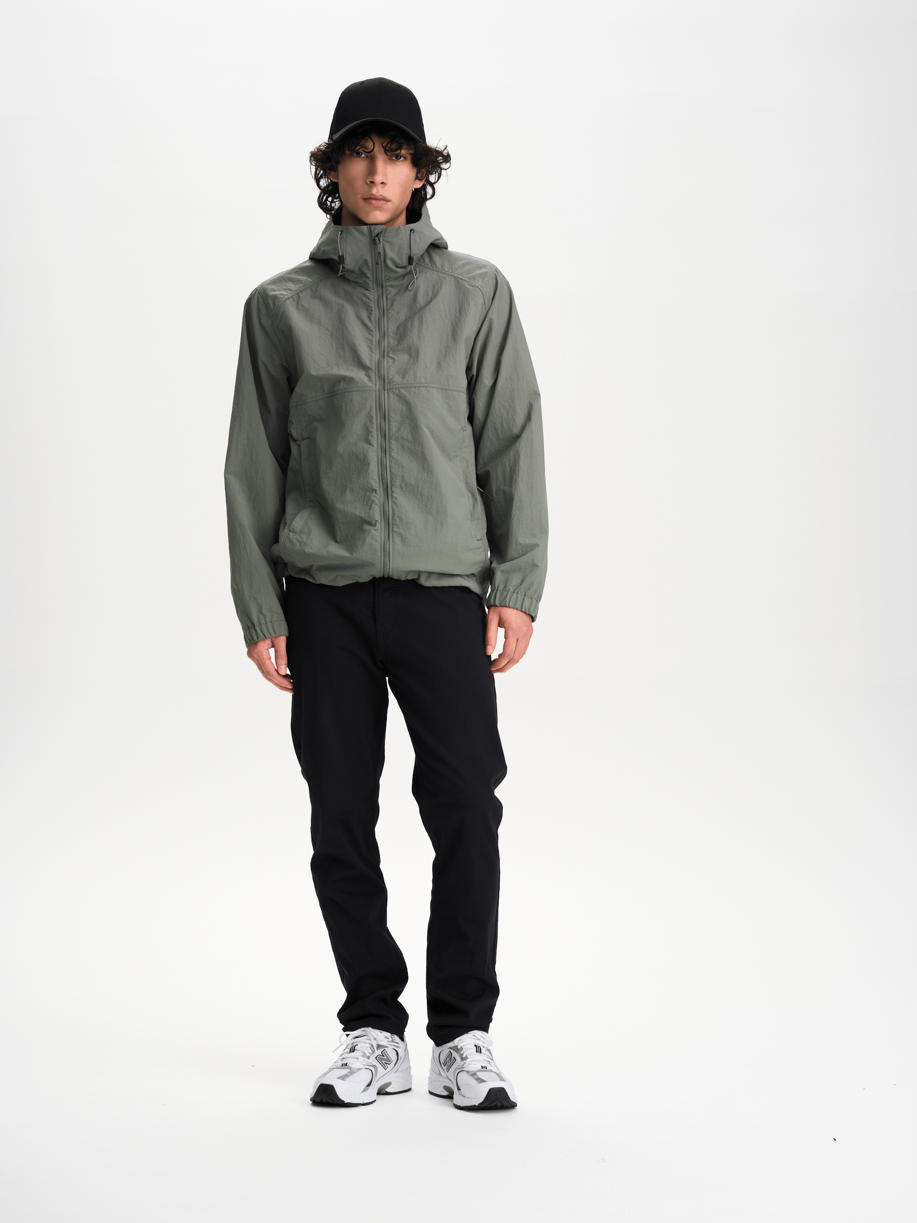 REMUS JACKE - KHAKI GRAU Everest Allwetterjacke