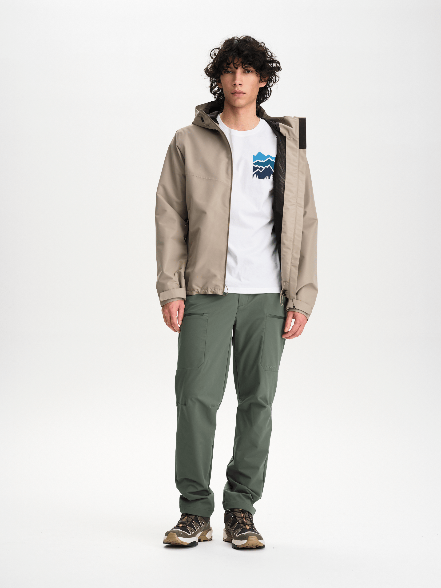 BREEZE PANT KHAKI GREY MEN Everest Outdoor Pants