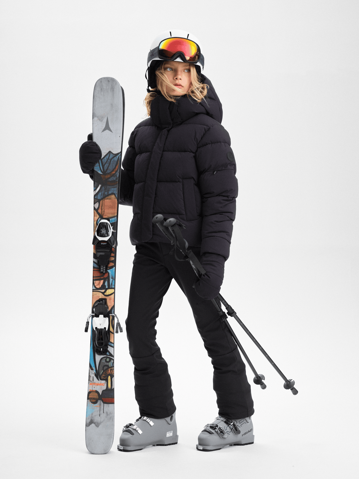 FEMME PANT JUNIOR BLACK Everest Ski & Snowboard Pants