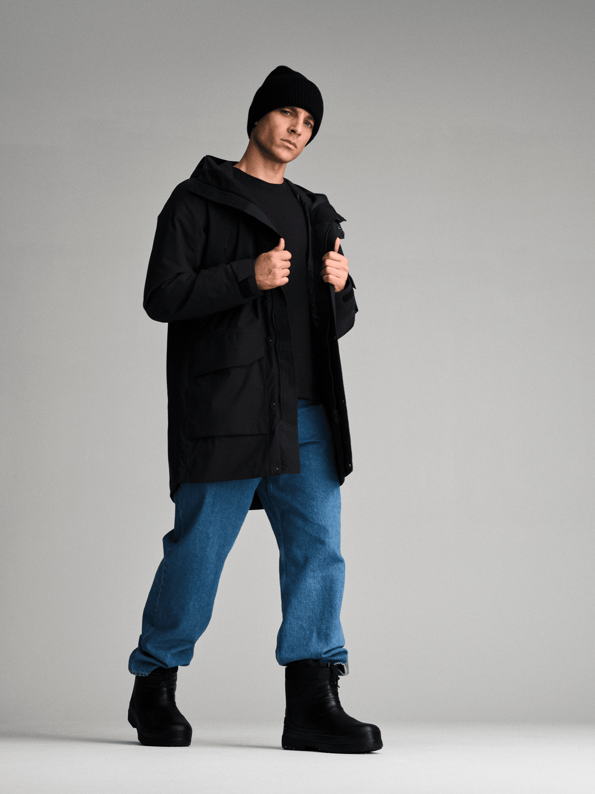 ELKINS FUNCTION PARKA BLACK MEN Everest Padded Parka