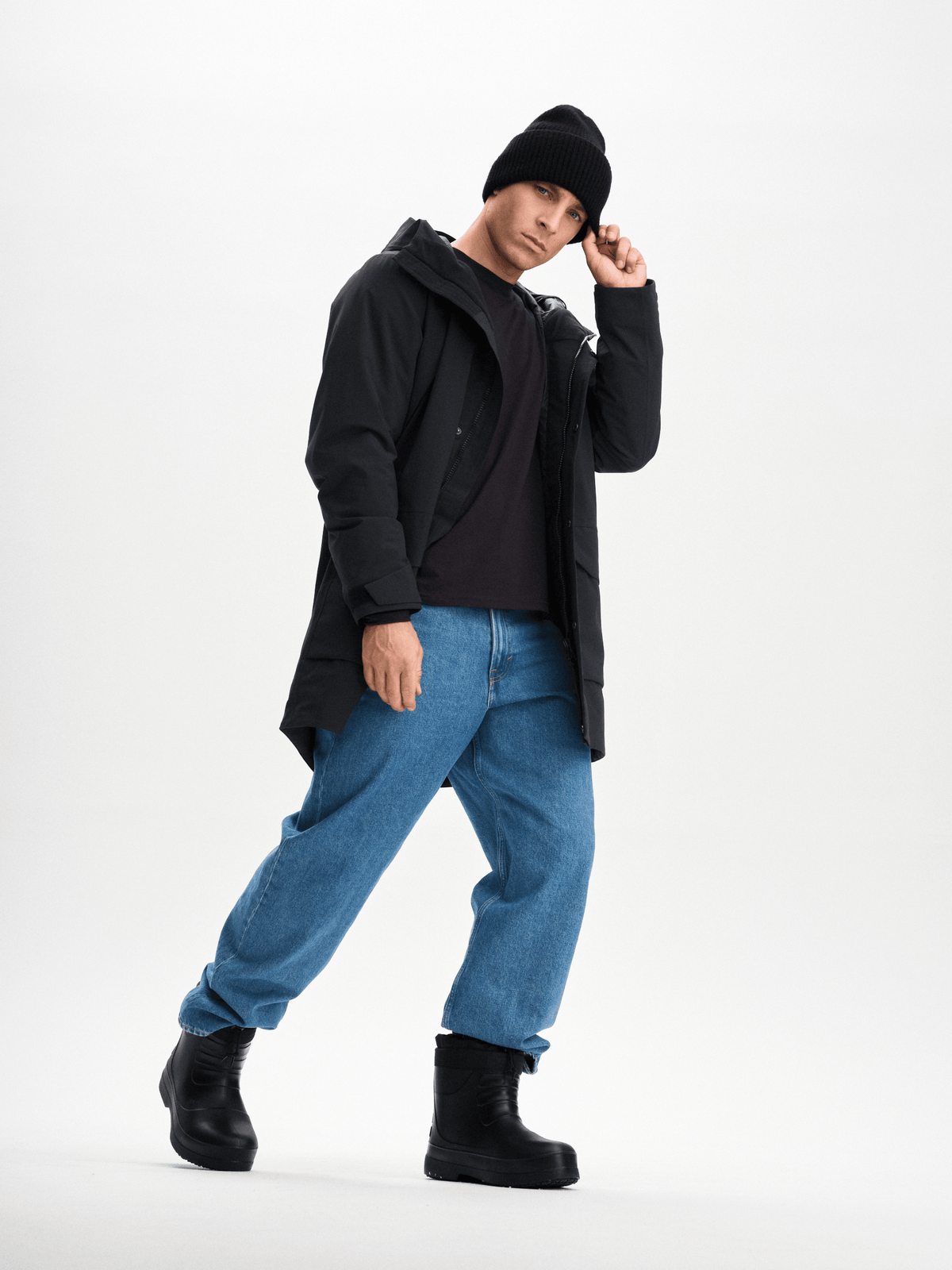 ELKINS FUNCTION PARKA BLACK MEN Everest Padded Parka