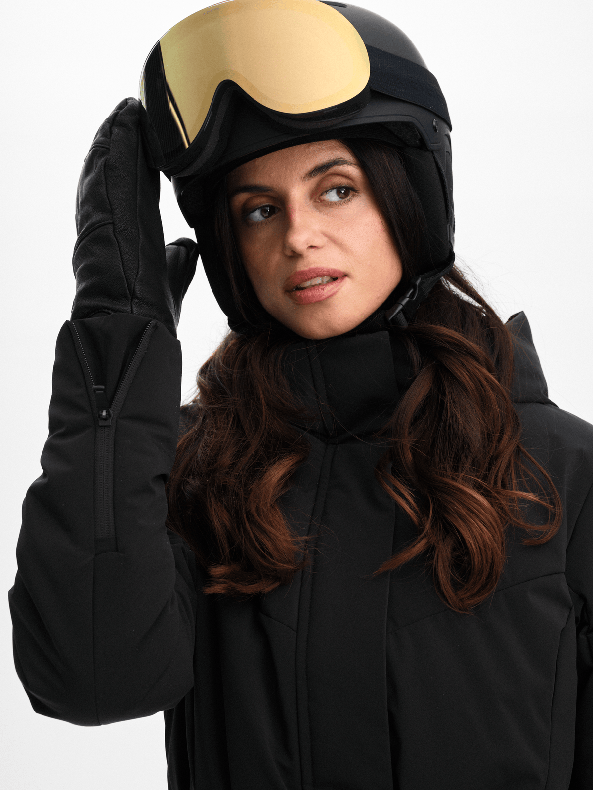FEMME BELT JACKET BLACK Everest Jacket