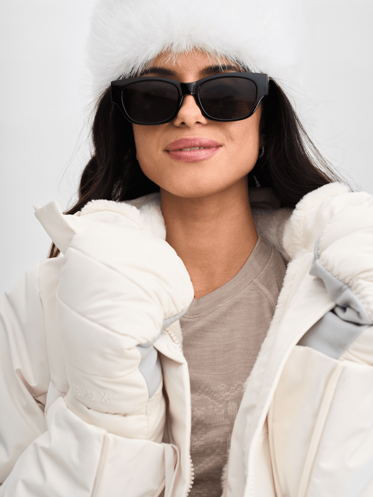 FEMME BELT JACKET OFFWHITE Everest Jacket