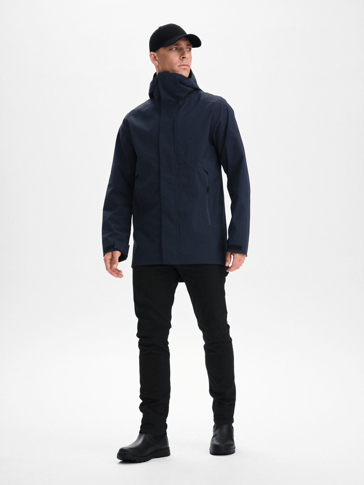 FERNOW SHIELD PARKA NAVY Everest All Weather Jacket