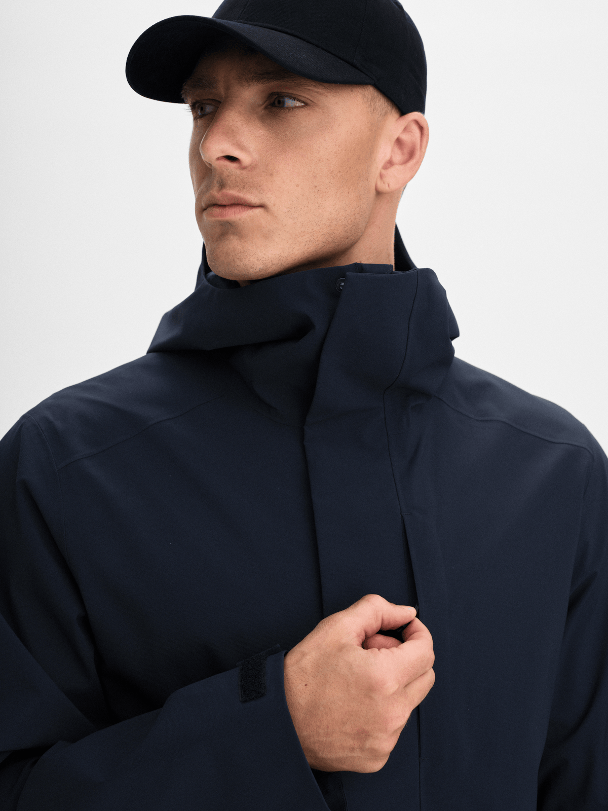 FERNOW SHIELD PARKA NAVY Everest All Weather Jacket