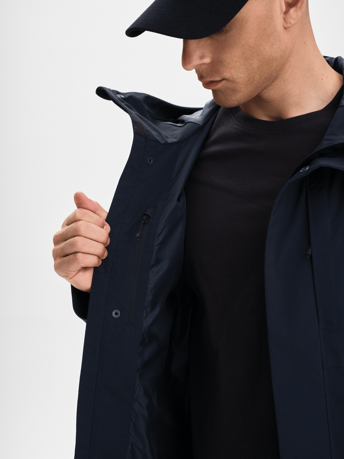 FERNOW SHIELD PARKA NAVY Everest All Weather Jacket