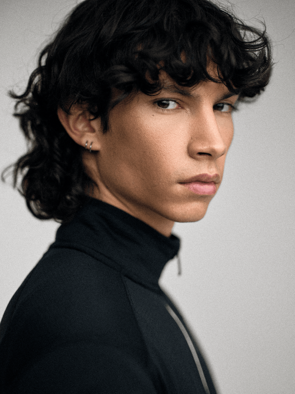 VENTURE HALFZIP BLACK -SAKNAR TEXT Everest Second Layer Hood