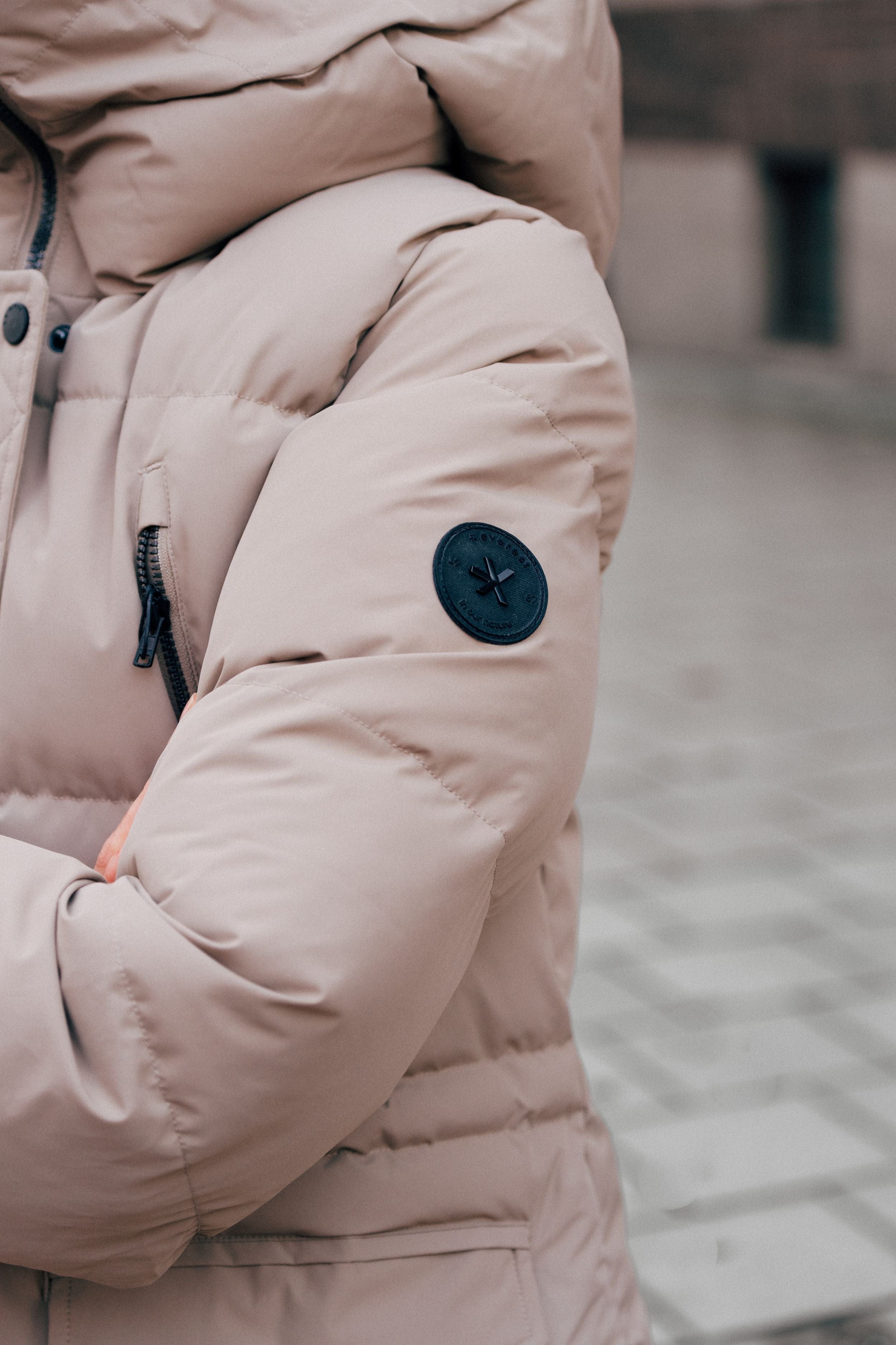 WARM PARKA BEIGE CLAY Everest Gepolsterter Parka