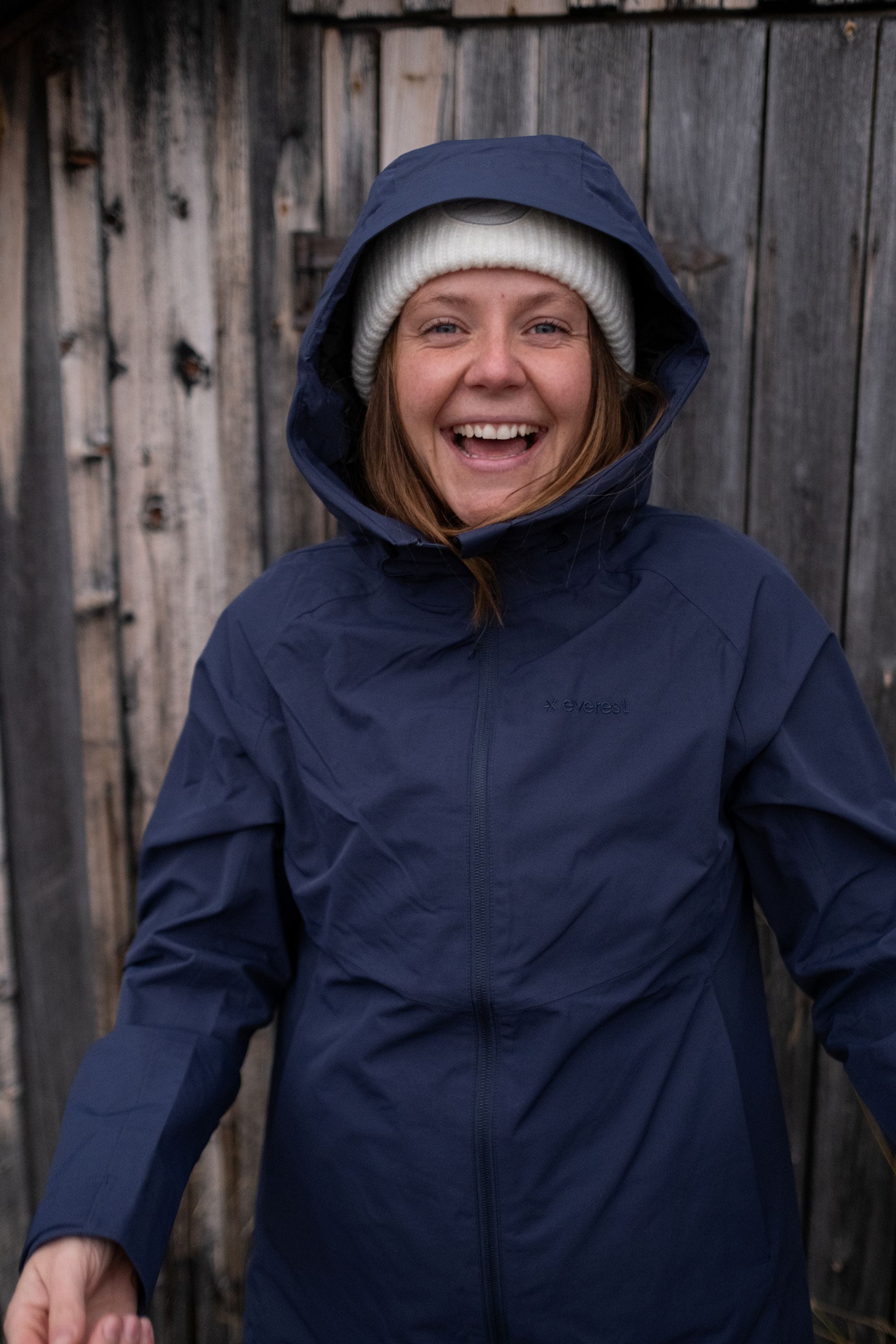 WOMENS ALLROUND JACKET NAVY Everest All Weather Jacket