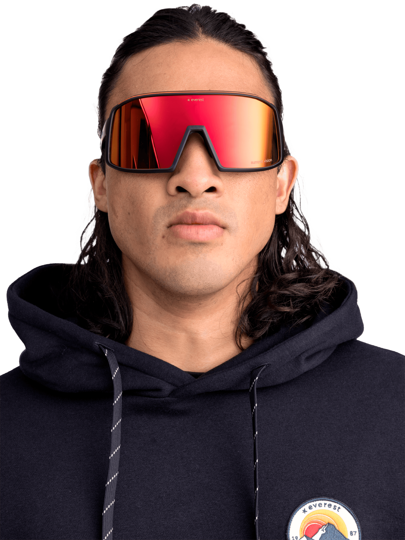 EAGLE SUMMIT EYEWEAR BLACK/ORANGE Everest Glasses