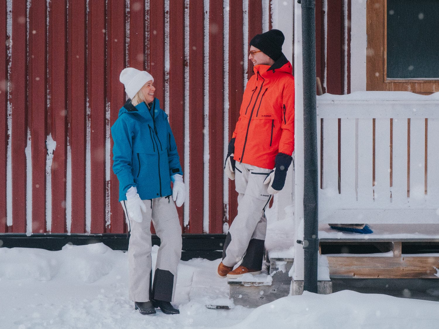 ICON 3-LAGEN JACKE GLETSCHERBLAU Everest Ski- & Snowboardjacke