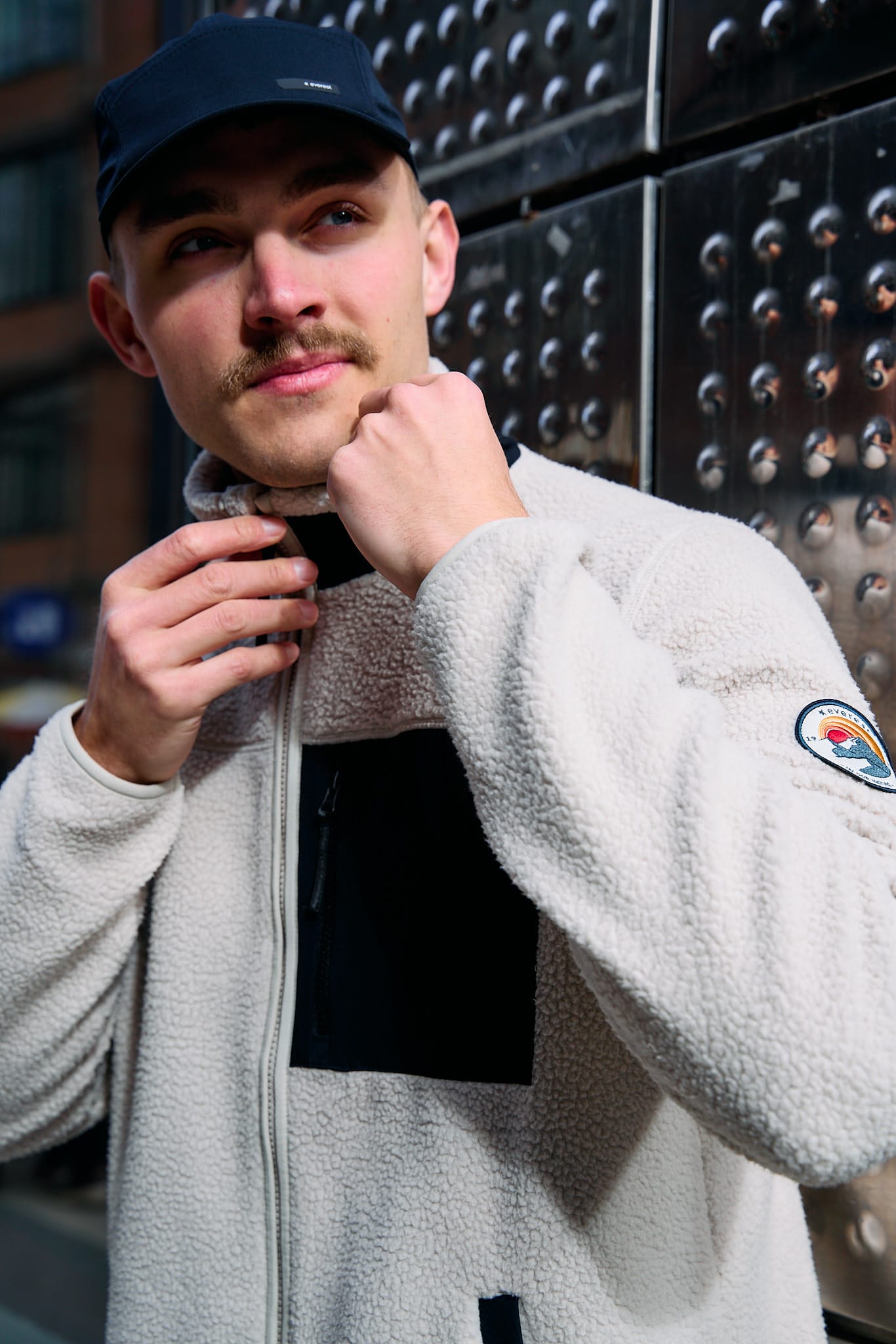 PILE SHIRT RETRO IVORY BEIGE Everest Pile Fleece