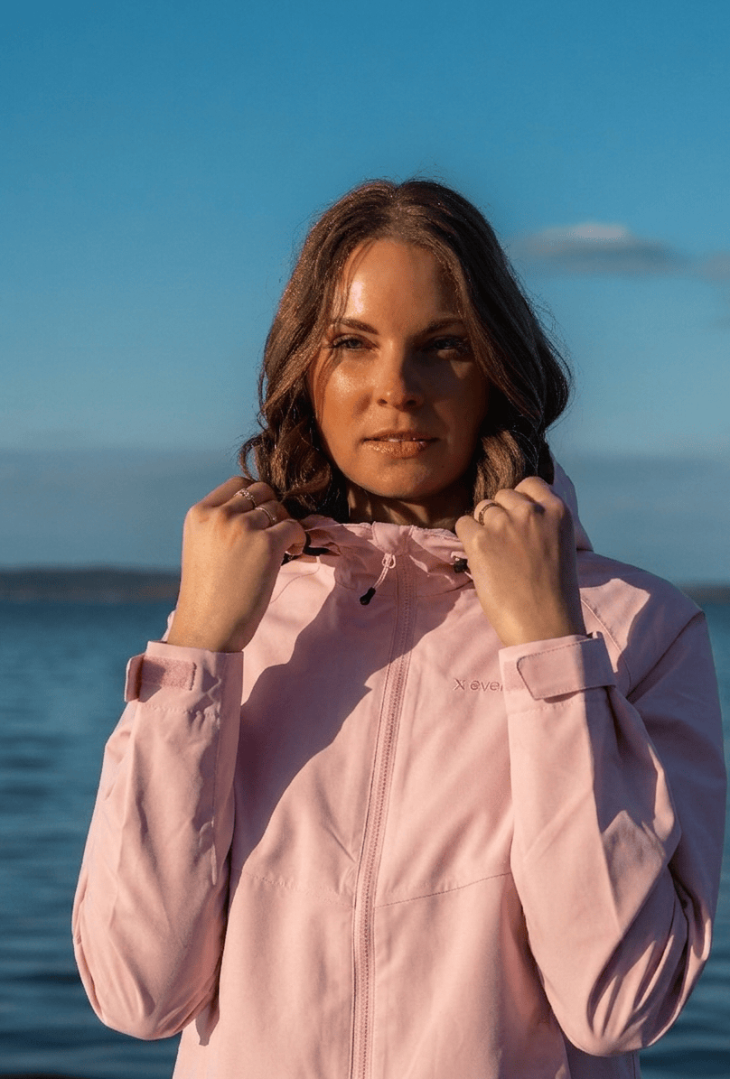 DAMEN ALLROUND JACKE BLOSSOM PINK 