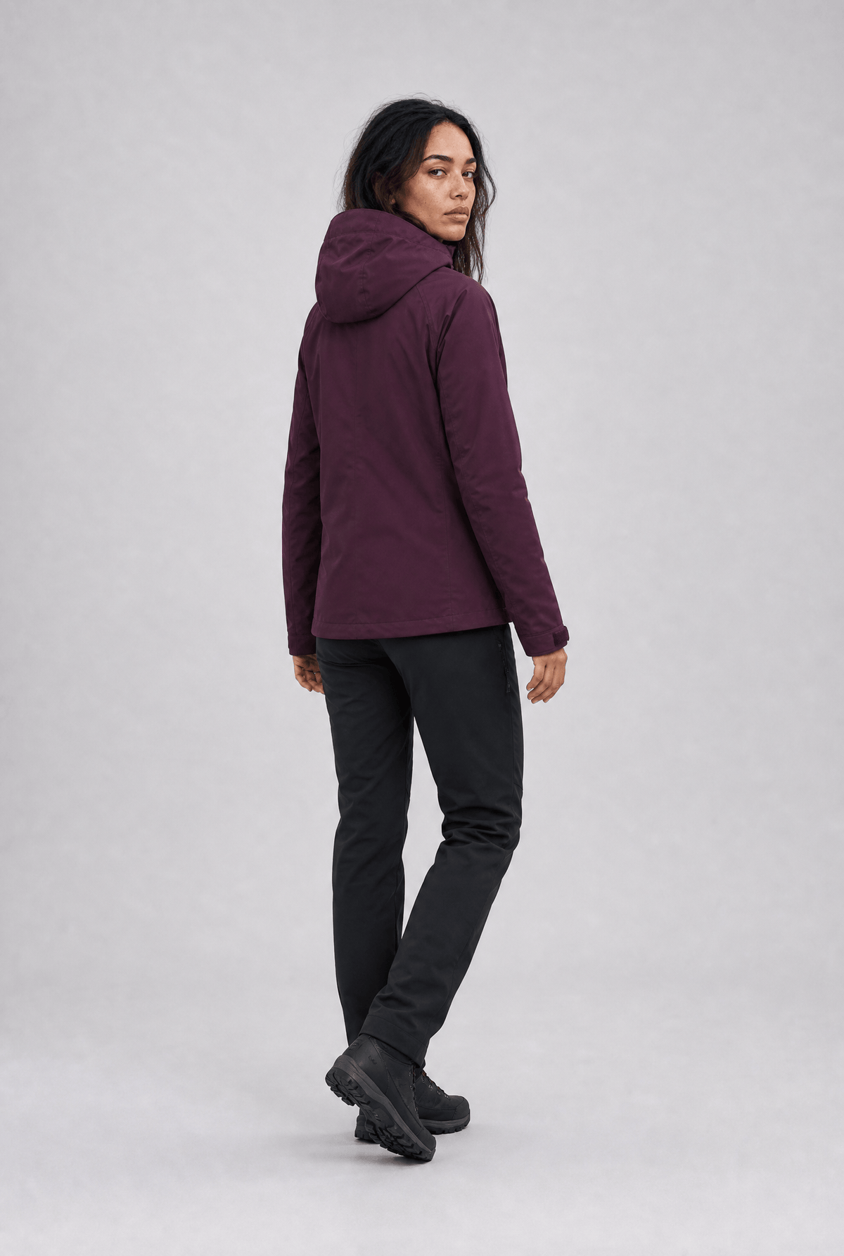 WOMENS ALLROUND JACKET DARK RED Everest All Weather Jacket