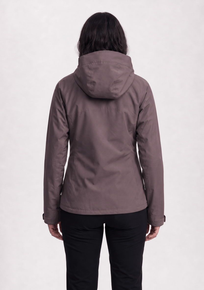 WOMENS ALLROUND JACKET ASH PURPLE Everest All Weather Jacket