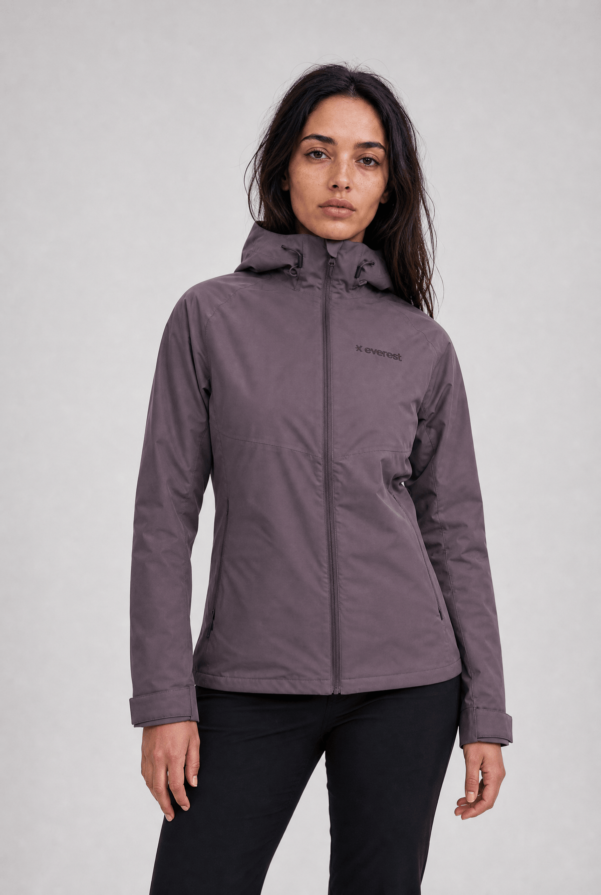 WOMENS ALLROUND JACKET ASH PURPLE Everest All Weather Jacket