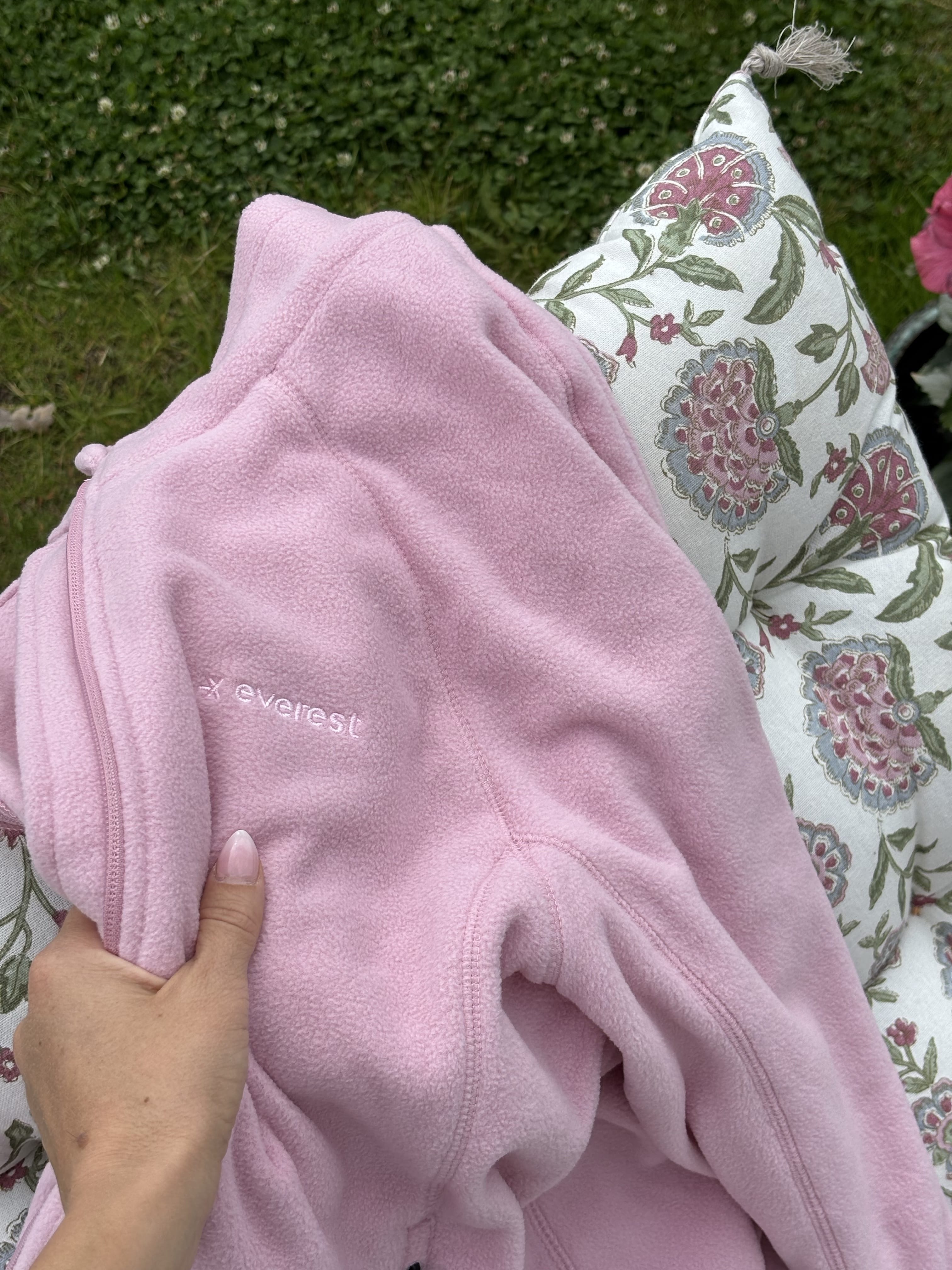 ZIP FLEECE JACKET BLOSSOM PINK Everest Second Layer