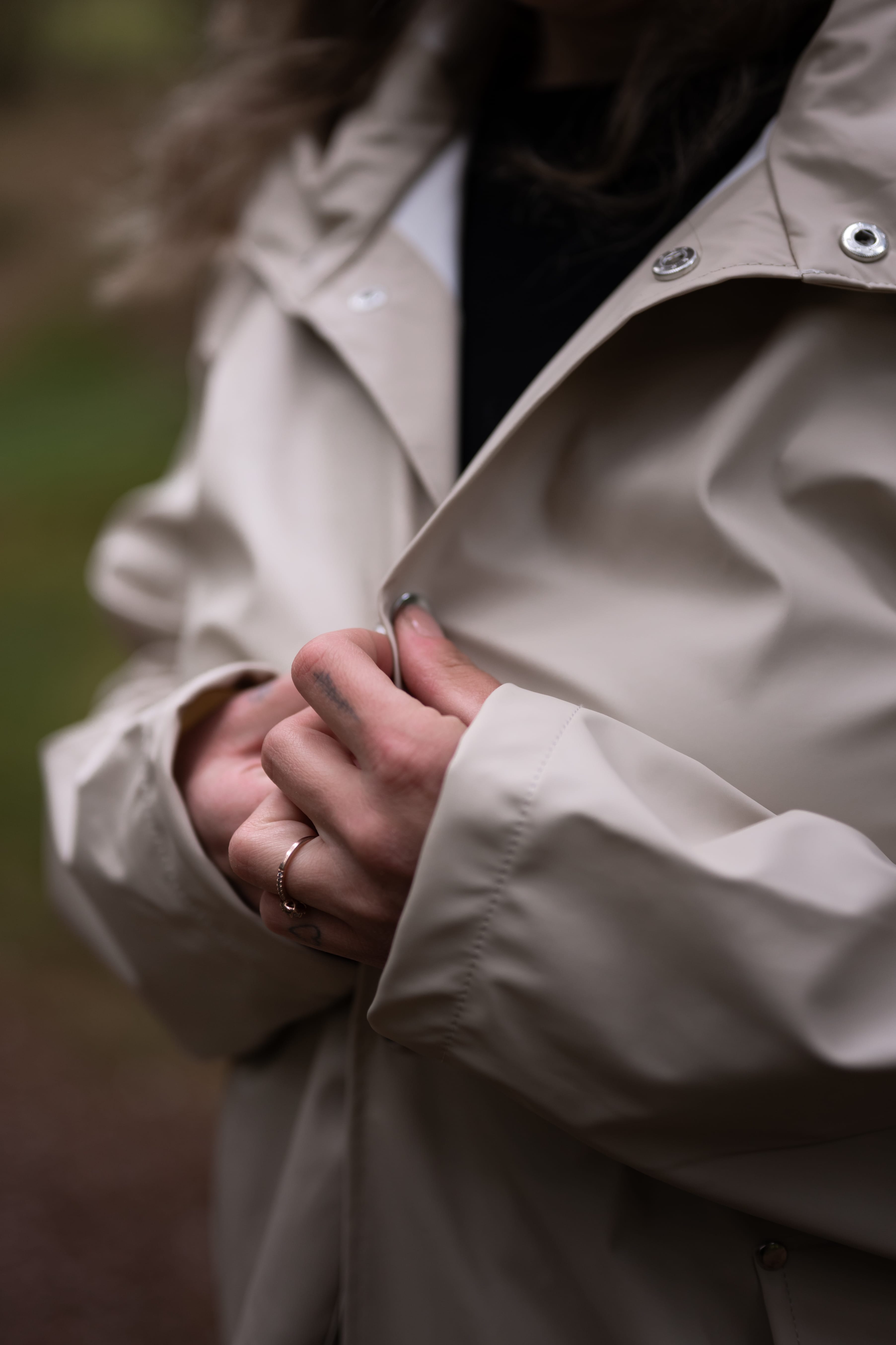 RAIN COAT WHEAT Everest All Weather Coat
