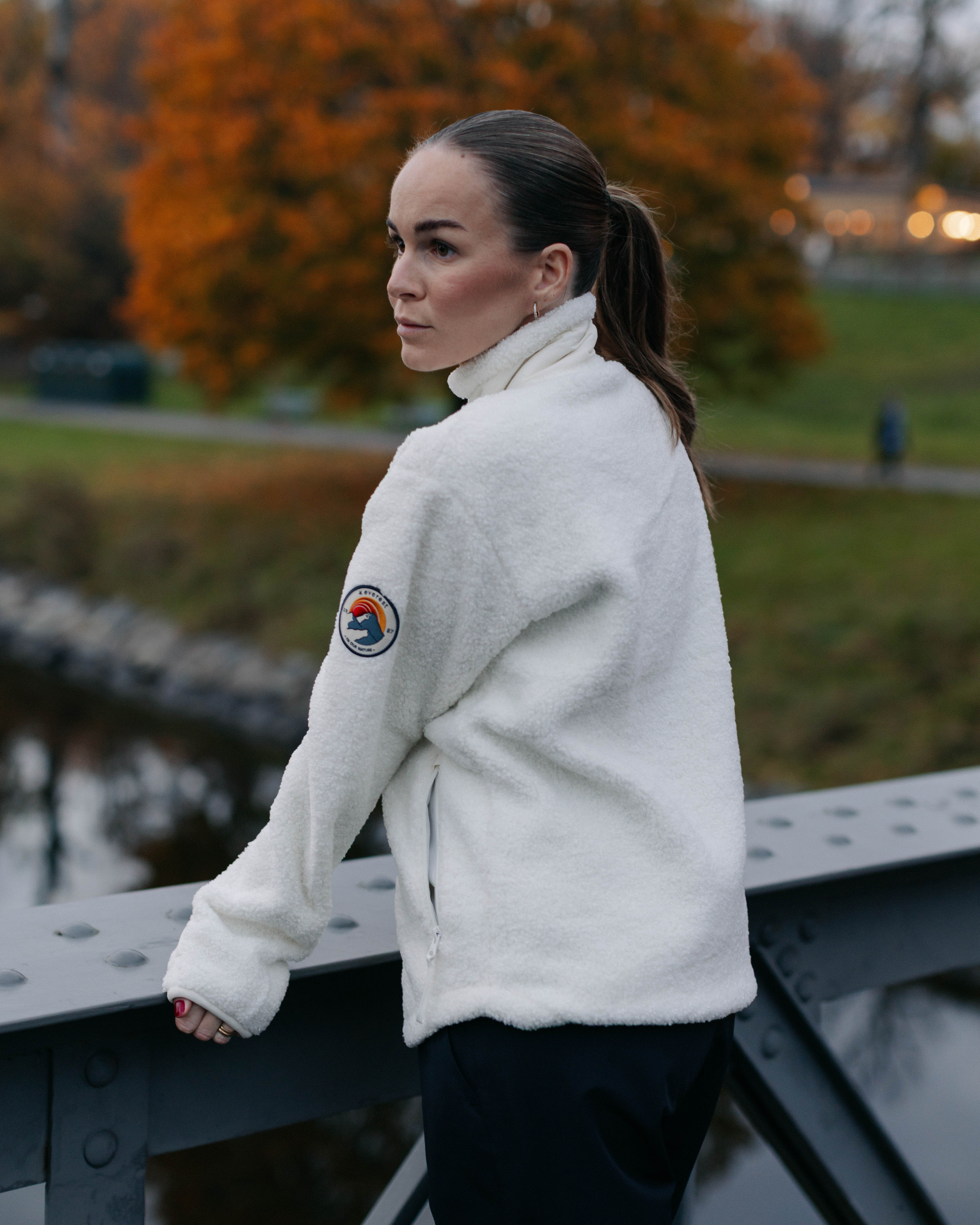 WILA PILE SHIRT OFF WHITE Everest Second Layer