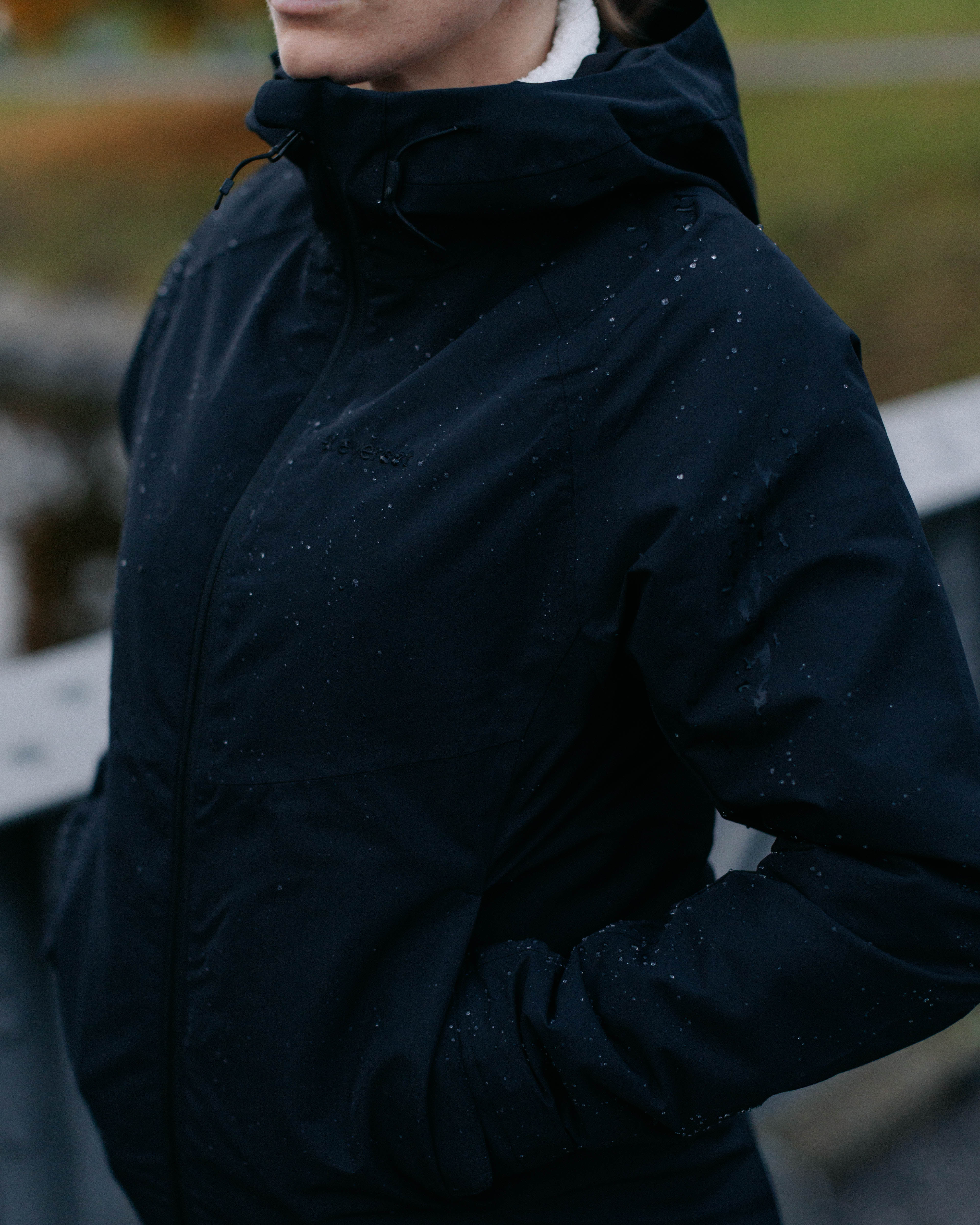 WOMENS ALLROUND JACKET BLACK Everest All Weather Jacket