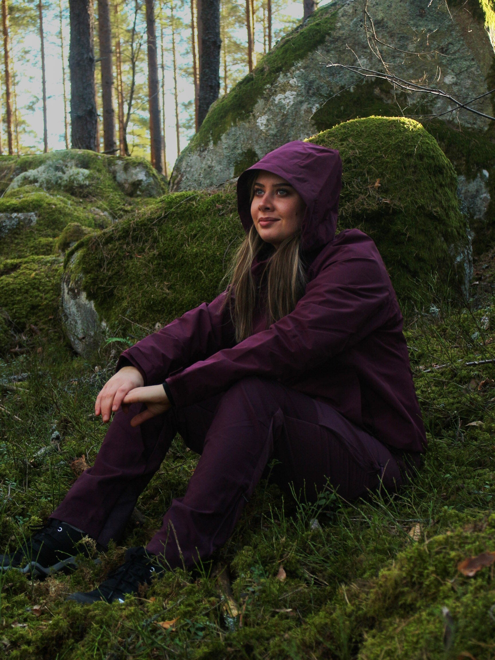 HIKE PANT MAUVE WINE WOMEN Everest Outdoor Pants