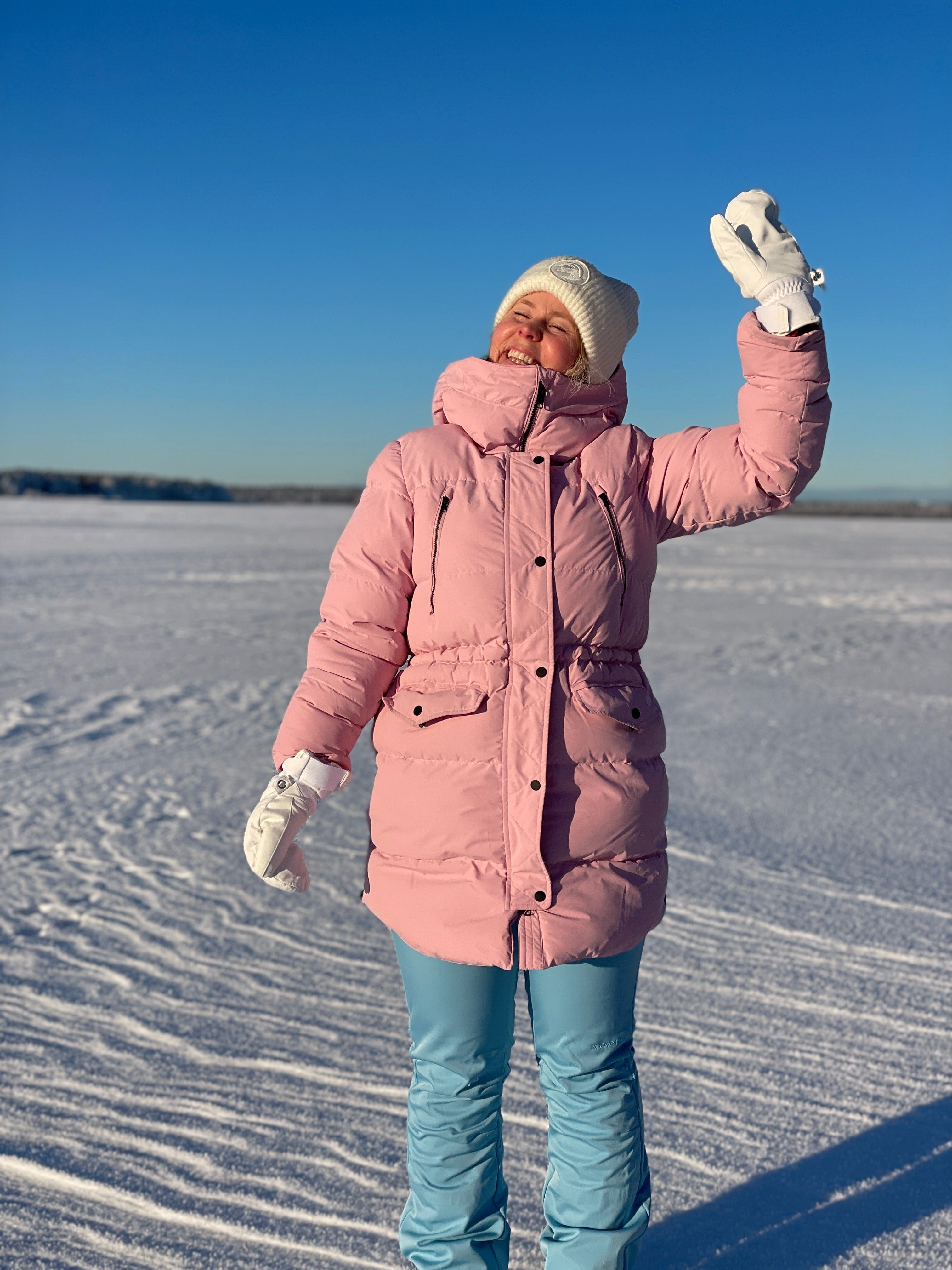 WARM PARKA  BLOSSOM PINK